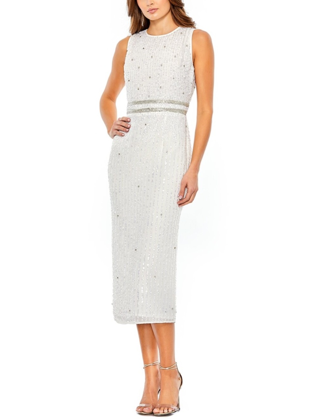 Mac Duggal Column Dress